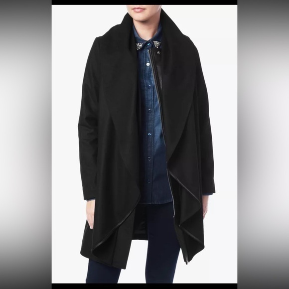 NWT 7 for all mankind drapey shawl collar wool coat jacket size medium wool - Picture 1 of 9
